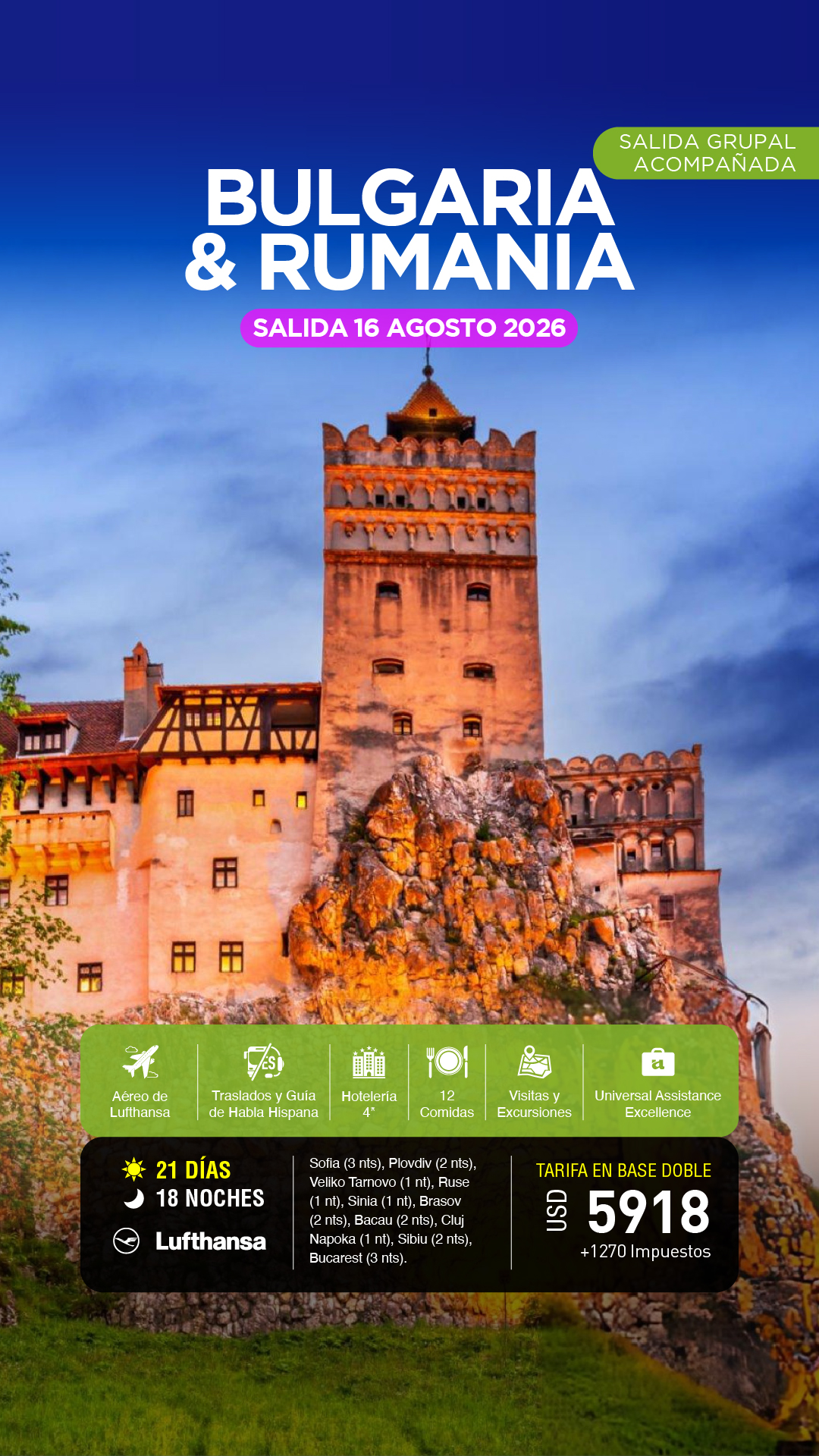 Agencia de Viajes en Zona Oeste