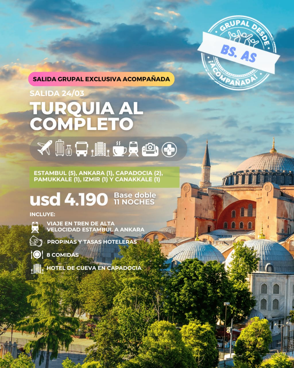 Viajes para Solteros Zona Oeste