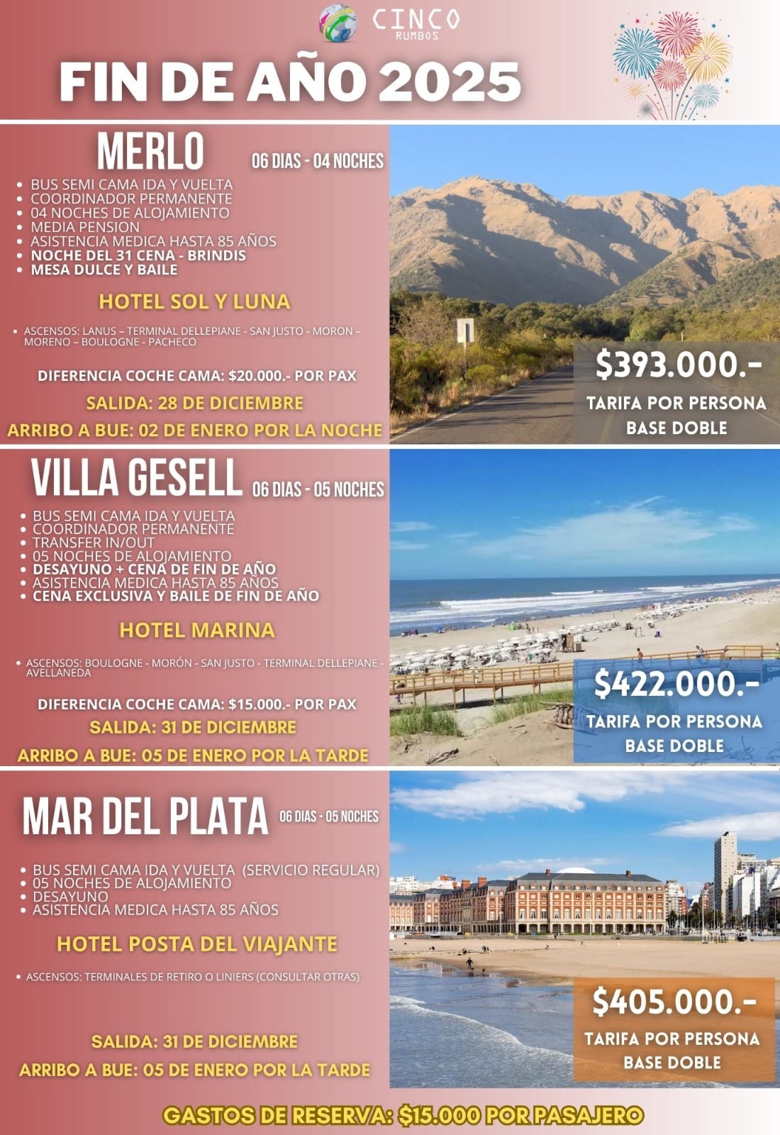 Agencia de Viajes Promociones 2016 2017 Zona Oeste
